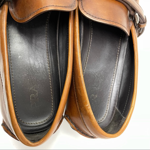 Prada shoes loafers belt leather driving shoes slip on in size 11 - Picture 9 of 16